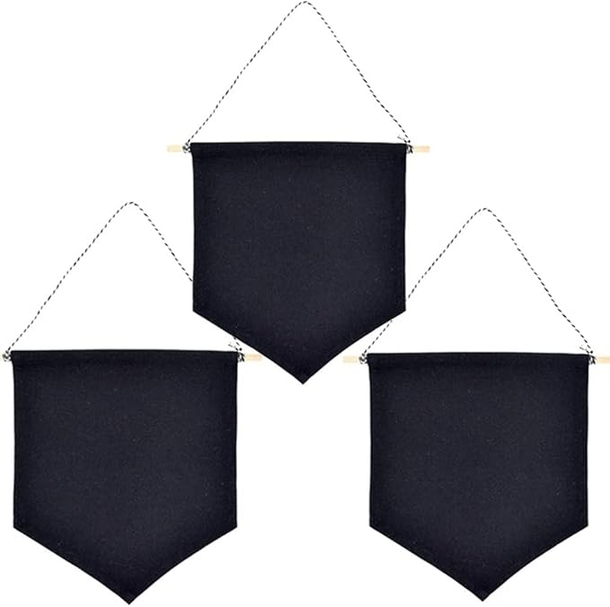 3pcs Cotton Canvas Wall-Mounted Brooch,Wall Hanging Jewelry Display Storage Set for Pin and Brooch Collections(C)