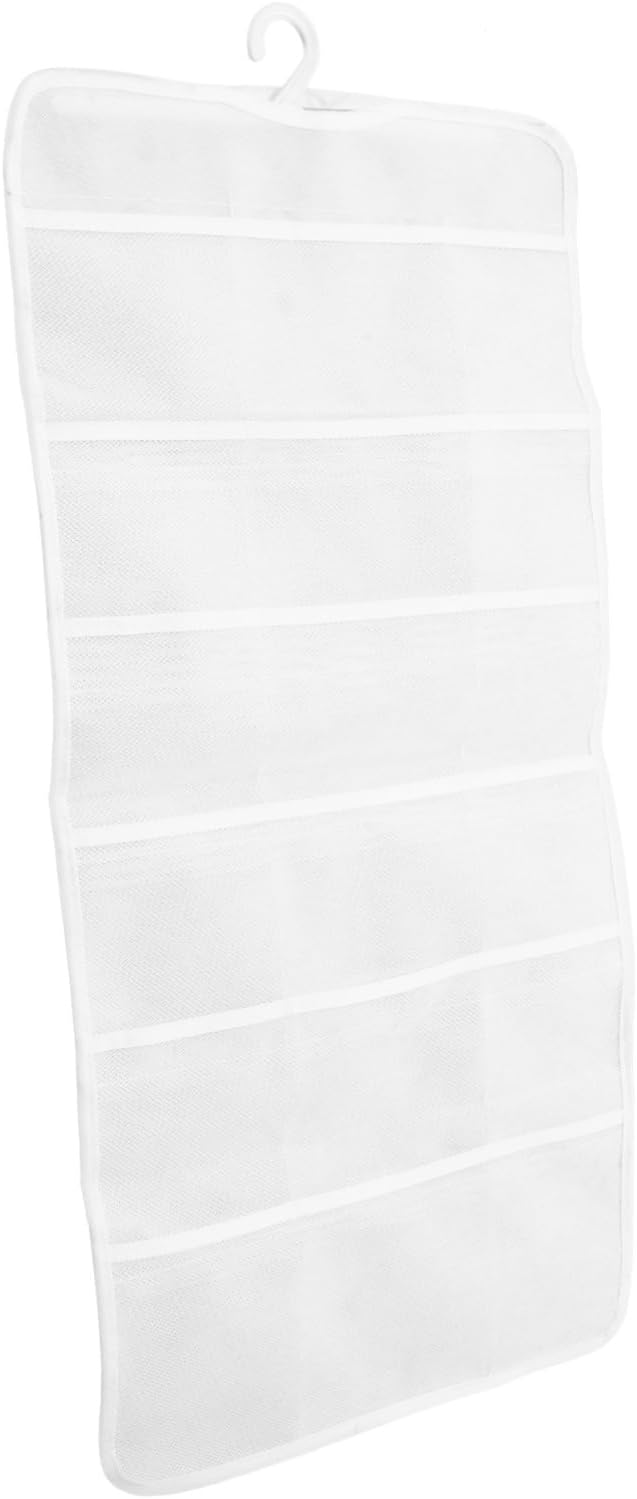 Hanging Hair Accessories Organizer Wall Pouch for Headbands Hair Clips Bows Non Woven Storage for Bedroom Restroom for Daily Use