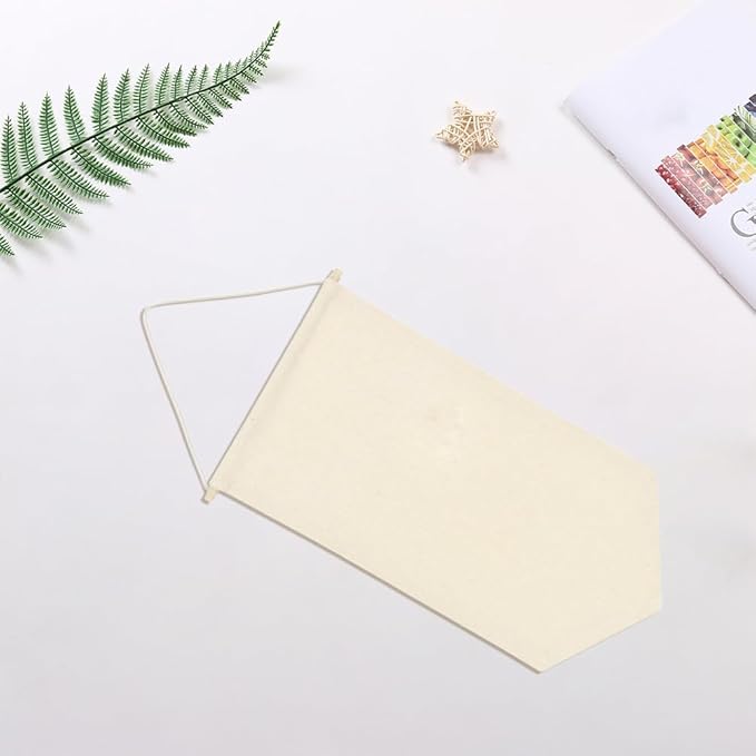 Canvas Banners Wall Hanging Brooch Jewelry Storage Case Stand Enamel Pin Display Cloth Wall-Mounted Jewelry Hanging Rolls for Earrings Necklaces Brooches Badges Organizer Holder White