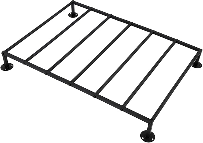 Wall Mounted Scarf Rack, 7-Tier Scarf and Tie Display Rack, Black Hijab Hanger, Metal Wrapping Paper Storage Organizer for Accessory Stores, Bedrooms, Bathrooms