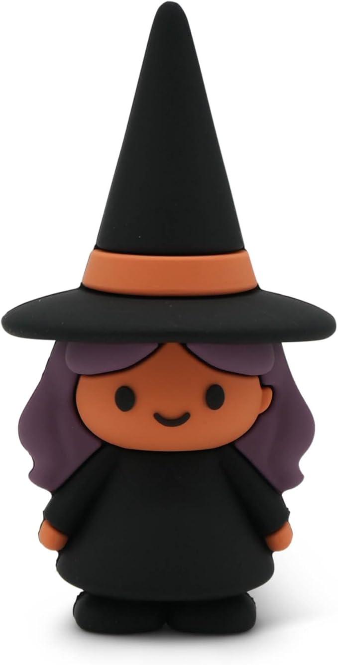 Figurine Ring Holder – Cute and Decorative Jewelry Organizer for Rings, Earrings & Small Accessories – Perfect for Vanity, Dresser, or Bathroom Countertop – Witch