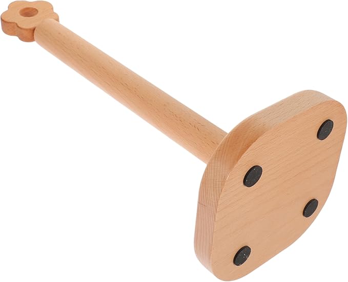 Happyyami Hair Accessories Organizer Wooden Hair Tie Holder Tie Organizer Jewelry Display Stand