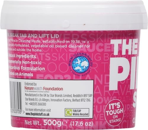 Stardrops The Pink Stuff Miracle Cleaning Paste – All Purpose Cleaner for Kitchens, Bathrooms & More
