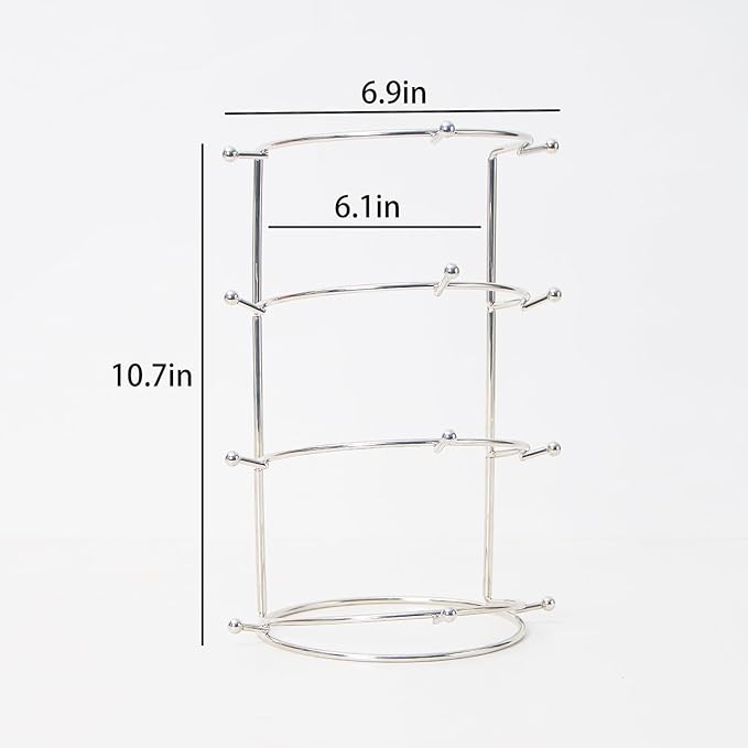 Crown Display Stand, Tiara Display, Headband Display Stand, Hair Accessories Organizer, Crown Storage Organizer Jewelry Holder for Women Girls
