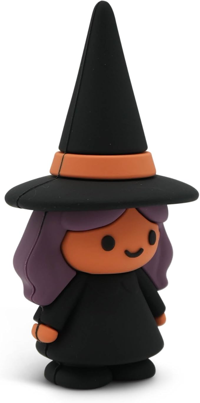 Figurine Ring Holder – Cute and Decorative Jewelry Organizer for Rings, Earrings & Small Accessories – Perfect for Vanity, Dresser, or Bathroom Countertop – Witch
