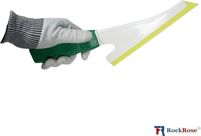 Doctor Stroke Squeegee: Auto Car Building Flat Glass Window Cleaning Wiper - Flat Glass Tint Vinyl Car Wrapping Scraper Windshield Wash Tool (Pack of 2)