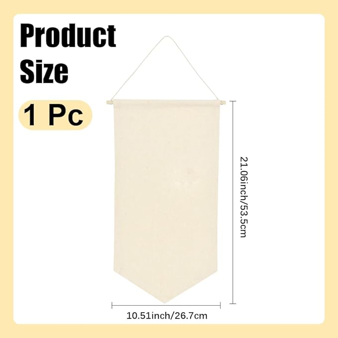 Canvas Banners Wall Hanging Brooch Jewelry Storage Case Stand Enamel Pin Display Cloth Wall-Mounted Jewelry Hanging Rolls for Earrings Necklaces Brooches Badges Organizer Holder White
