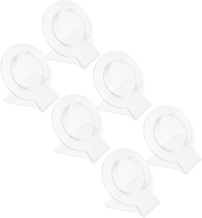 6pcs Acrylic Jewelry Display Stand for Bracelets Bangles and Prayer Beads Accessories Organizer for Home Store and Events