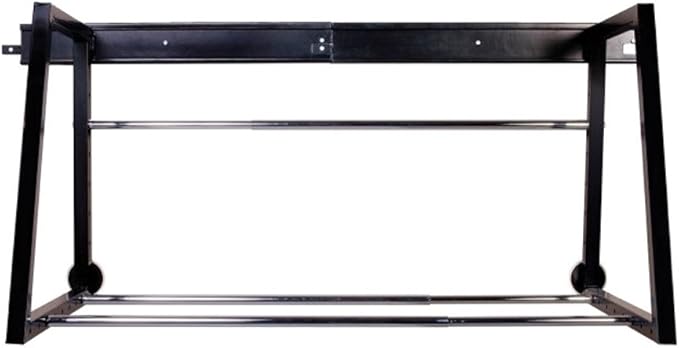 HyLoft 01000 Heavy Duty Adjustable Garage Wall Multi-Tire Rack Storage, Black