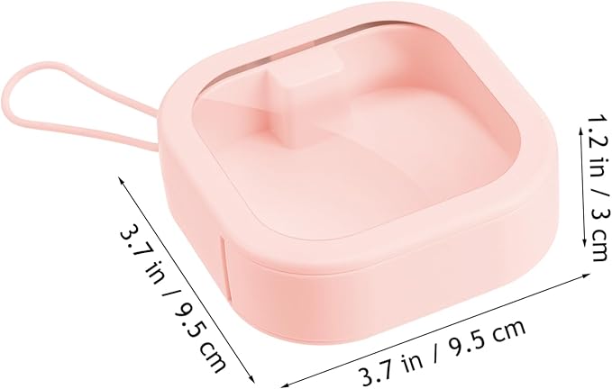 TEHAUX Hair Tie Organizer, 2pcs Hair Accessories Organizer Portable Tie Holder Hanging Headband Holder Bow with for Girl Women Jewelry (White & Pink)