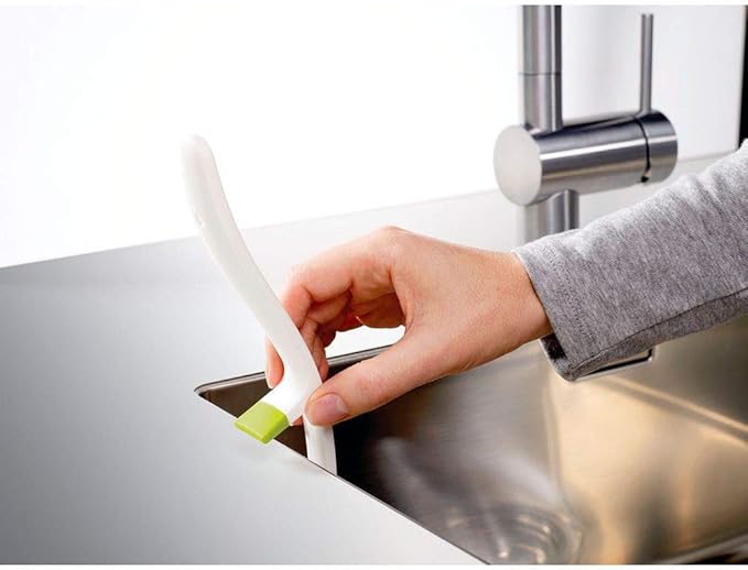 Joseph Joseph Edge Dish Brush with Integrated Sink Rest, Green