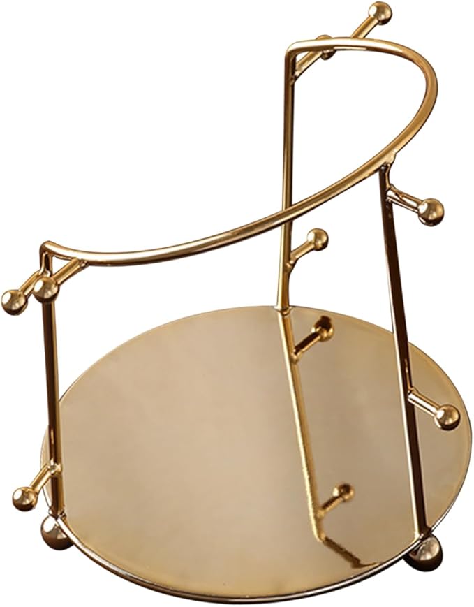 Cabilock Gold Jewelry Holder Stand Hair Band Organizer for Girls Hair Accessories Organizer Girls