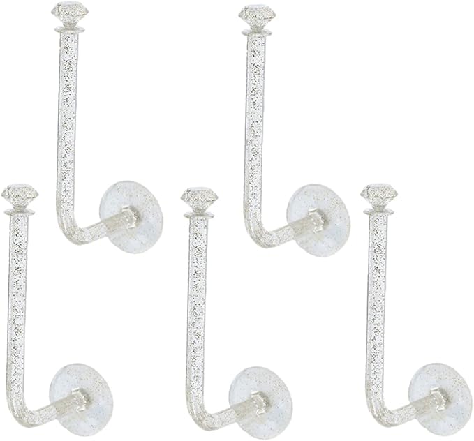 5 Pcs Hair Tie Storage Rack Stick Hair Accessory Organizer for Women Hairband Organizer Hair Tie Organizers Hair Tie Container Hair Accessories Holder Scrunchie Organizer Acrylic
