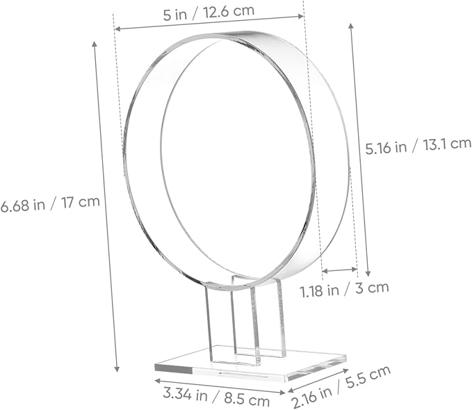 Headband Stand Holder Rack Clear Acrylic Display Stands for Hair Accessories Organizer for Women