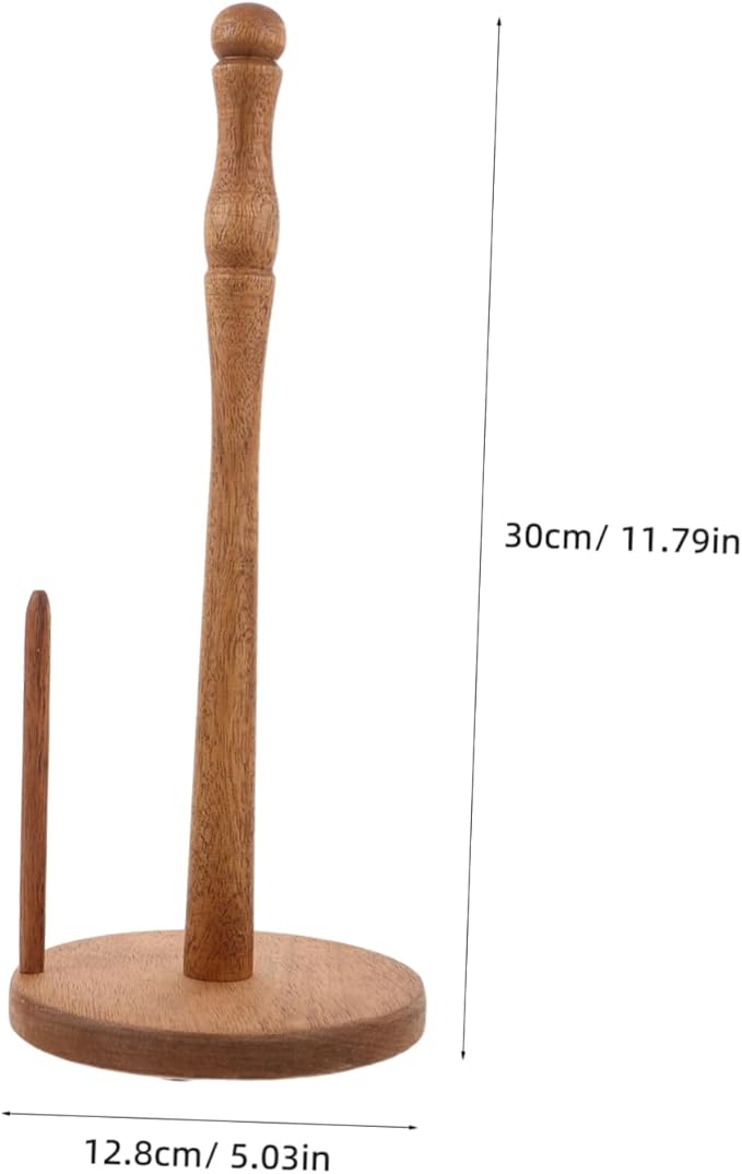 Homoyoyo Wooden Scrunchies Holder Stand: Hair Accessories Organizer Desktop Hair Tie and Jewelry Display Rack for Women Girls Bedroom Bathroom