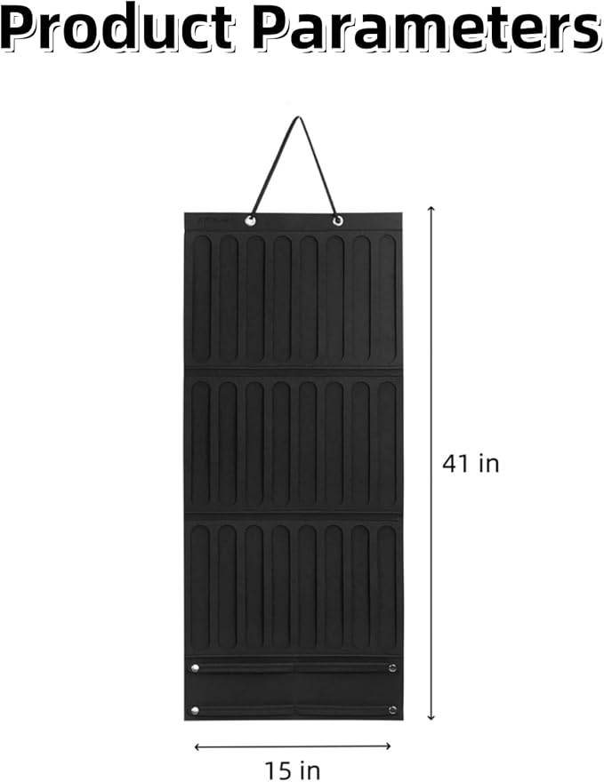 Hanging Claw Clip Organizer for Women Large Capacity Hair Bows Holder Hair Accessories Storage for Sunglasses, Hair Clips, Jewelry, Headbands, Claw Clips Organizer