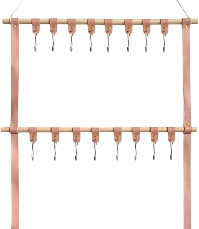HouseVibe Headband Storage Clip Organizer for Hair Accessories and Bows, Hair Claw Clip Holder, Wall Mounted or Drawer Organizer for Barrettes, Scrunchies, Jewelry-