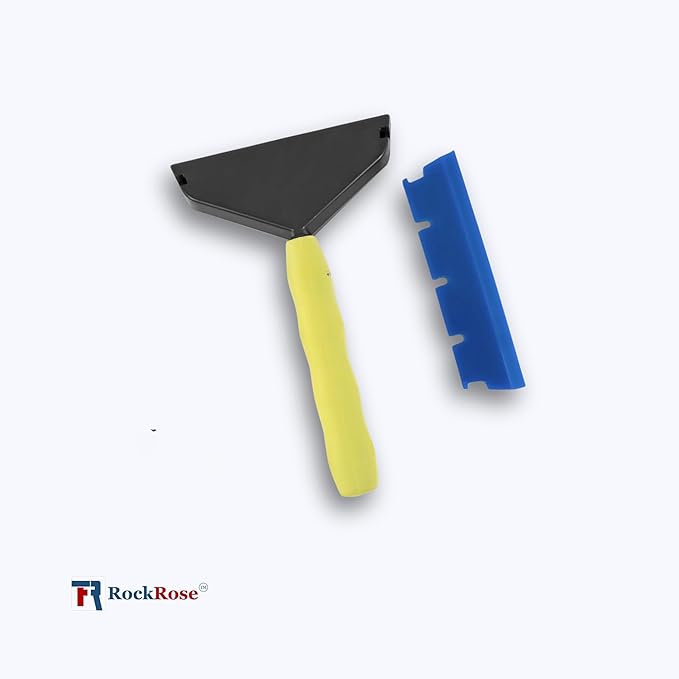 ComfortGlide Window Wiper Squeegee, Effortless Cleaning & Film Installation with Soft TPE Handle for Secure Grip on All Glass Surfaces (1)