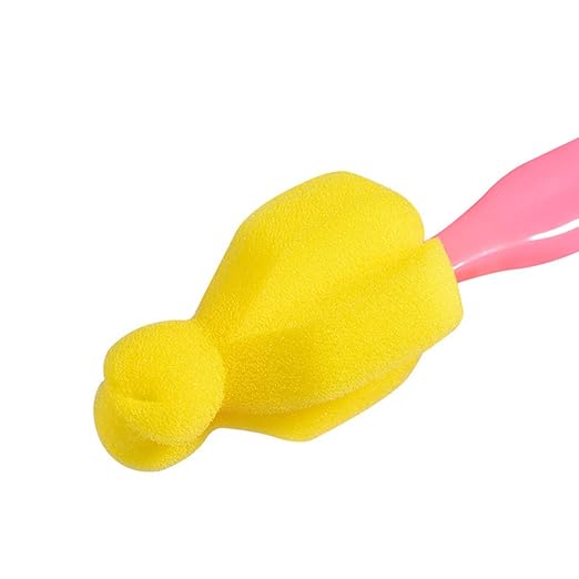 PayPie 14 Pack Bottle Nipple Cleaner Sponge Brush for Standard Nipples Scrubber
