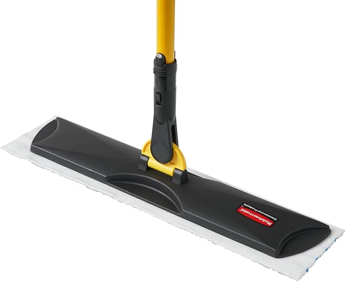 Rubbermaid HYGEN Disposable Microfiber Pad 18 Quick Connect Mop System 50 Count (Pack of 3) with Scrubbing Stripes for Multi-Surface Dry & Wet Cleaning