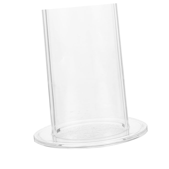Vaguelly Hair Scrunchies Holder Stand Acrylic Hair Accessories Organizer for Easy Access Jewelry Display Rack for Bedroom and Bathroom Decor