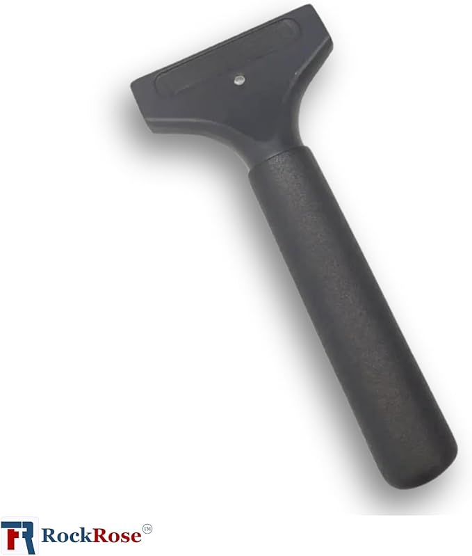 RockRose Elite 8" Cast Aluminum Squeegee – Sturdy, Long-Handle, Anti-Slip Grip, Precision Blade Change with Allen Wrench, Professional Window Tint Application Tool