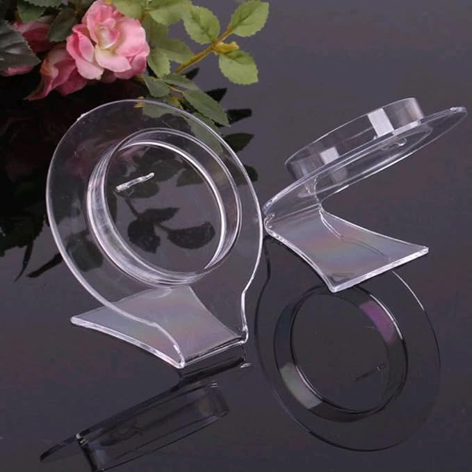 Clear Acrylic Bracelet Display Stands, Bangle Organizer Rack, Jewelry Bracelet Display Holder