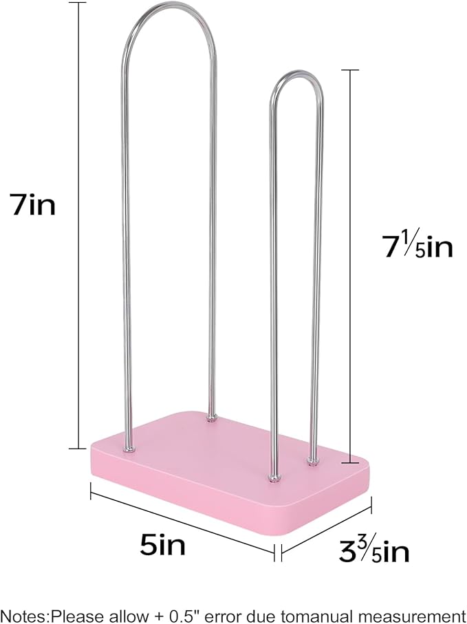 2-Tier Hair Tie Organizers(Pink)