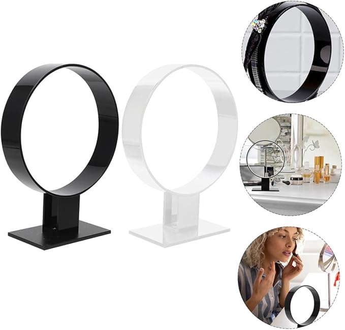 2pcs Hair Accessories Display Stand Clear Headband Holder Organizer Headband Organizer for Headbands for Hair Accessory Organizer Girl Headbands Clear Stand Acrylic