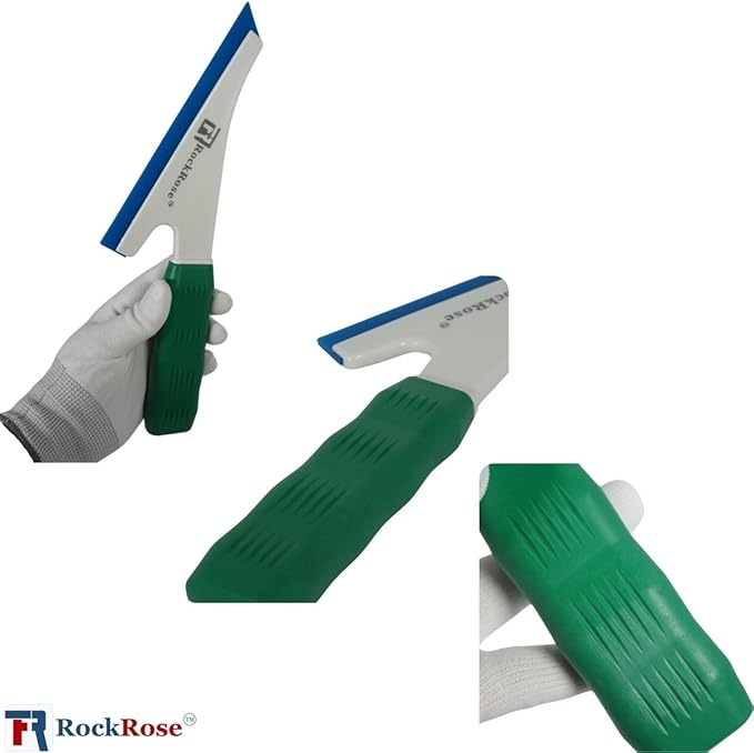 Doctor Stroke Squeegee: Auto Car Building Flat Glass Window Cleaning Wiper - Flat Glass Tint Vinyl Car Wrapping Scraper Windshield Wash Tool (Pack of 2)