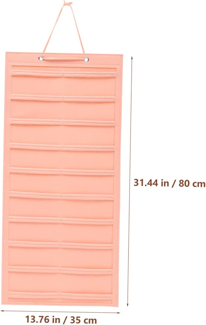 PRETYZOOM Hair Clip Organizer Wall Hanging Rack Portable Hanger for Hair Bows and Clips