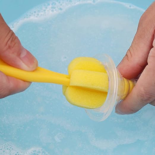 PayPie 14 Pack Bottle Nipple Cleaner Sponge Brush for Standard Nipples Scrubber