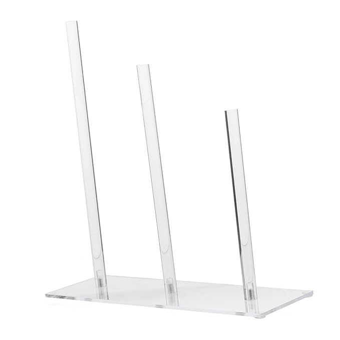 Hair Tie Storage Rack Acrylic Hair Accessories Organizer Scrunchie Display Stand Scrunchie Holder Hairband Organizer for Girls
