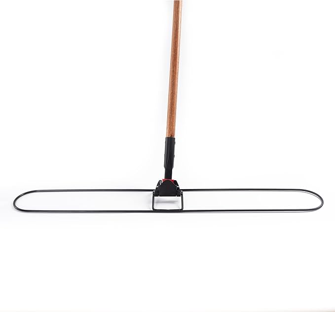 Matthew Cleaning Universal Commercial Clip-on Wire Industries Dust Mop Frame, 36 inch ( Pack of 6) Sold Seperately,Perfect for Floor Cleaning Home/Office/Lobby/Bathroom/Kitchen/Janitor