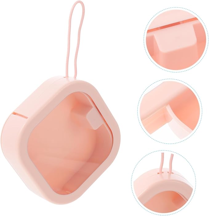STOBAZA Hair Tie Organizer Small Portable Hair Tie Holder Organizer for Hair Ties Storage or Small Items Organizer Scrunchie Makeup Accessory
