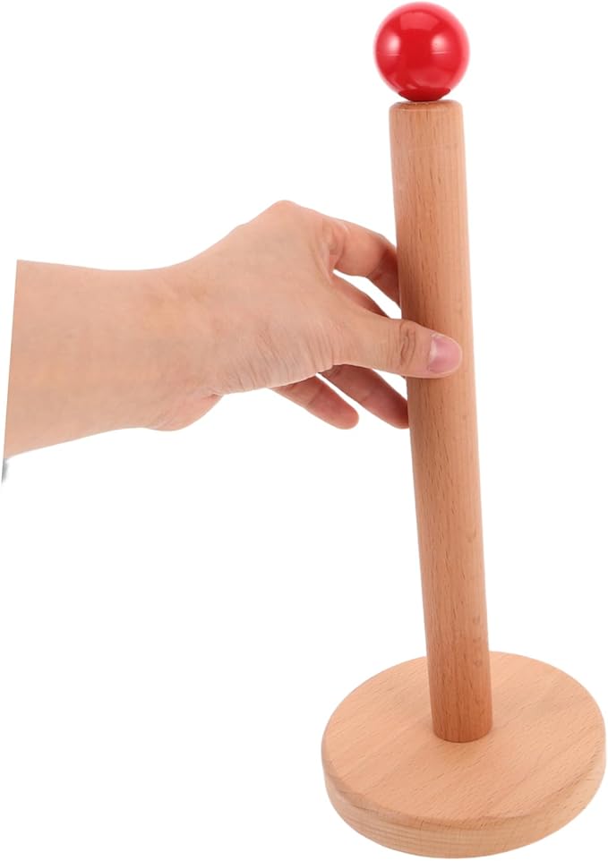 Solid Wood Jewelry Storage Rack Hair Accessories Organizer Hair Tie Holder Stand