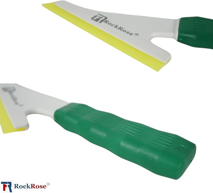 Doctor Stroke Squeegee: Auto Car Building Flat Glass Window Cleaning Wiper - Flat Glass Tint Vinyl Car Wrapping Scraper Windshield Wash Tool (Pack of 2)