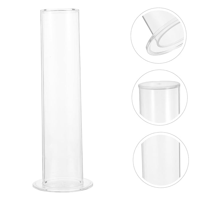 Vaguelly Hair Scrunchies Holder Stand Acrylic Hair Accessories Organizer for Easy Access Jewelry Display Rack for Bedroom and Bathroom Decor