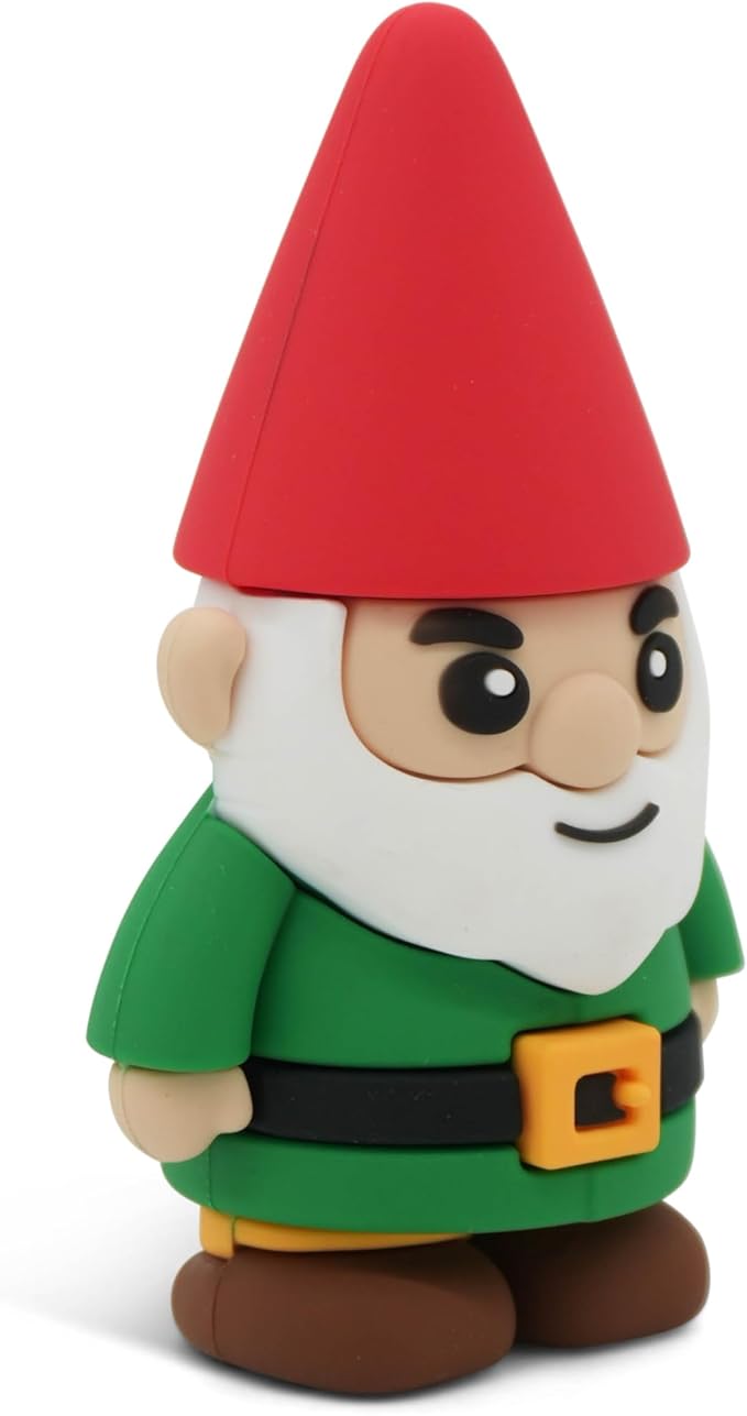 Figurine Ring Holder – Cute and Decorative Jewelry Organizer for Rings, Earrings & Small Accessories – Perfect for Vanity, Dresser, or Bathroom Countertop– Gnome
