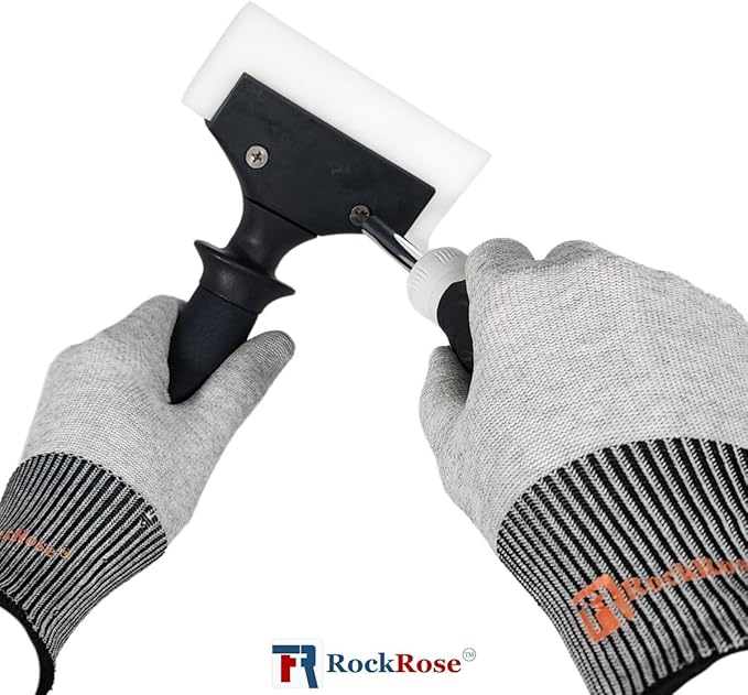 8.8'' Reinforced Plastic Handle Tool: Ideal for Tint Films, Home & Office Windows - Durable, Ergonomic, Multi-Purpose - Non-Slip Grip for Safety - Essential Addition to Your Toolbox - (Pack 2 Units)