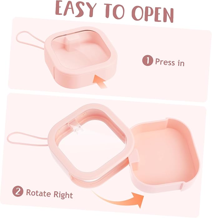 2pcs Hair Band Storage Box for Hair Accessories Organizer Box Portable Holder