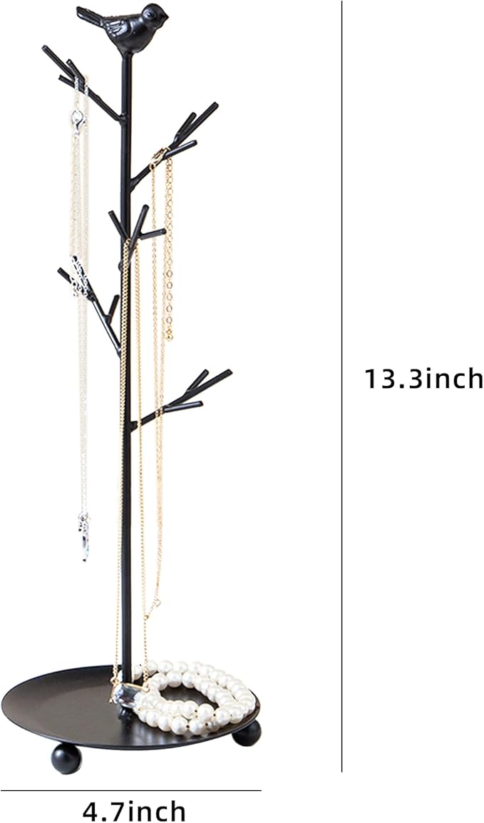 Branch Jewelry Rack Organizer for Ring Earrings Necklace Bracelet,Suitable for living rooms, bathrooms,offices,etc.