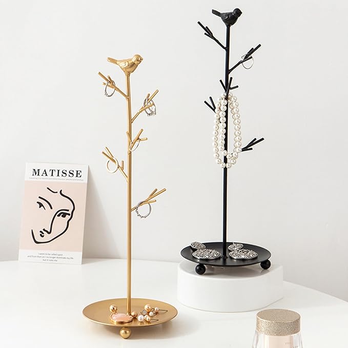 Branch Jewelry Rack Organizer for Ring Earrings Necklace Bracelet,Suitable for living rooms, bathrooms,offices,etc.