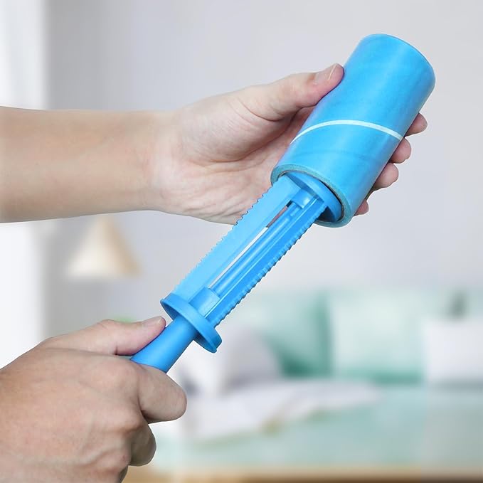 Extra Sticky Lint Roller, Mega Value Set 1000 Sheets for Pet Hair Removal, Dog and Cat Lint Remover for Clothes, Furniture, Carpet