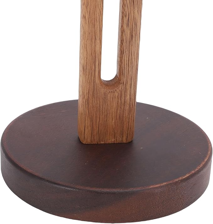 ZJchao U Shaped Scrunchie Organizer, Scrunchie Holder, Hair Tie Holder Wood Hair Accessories Organizer Desktop Display Stand for Scrunchies Headbands Jewelry