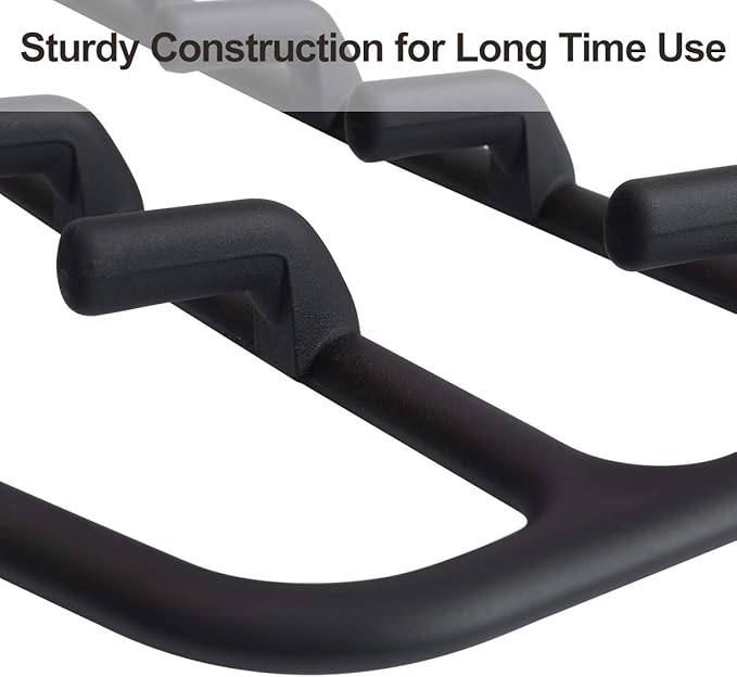 ELONG HOME Belt Hanger, Tie Rack for Closet, Sturdy Belt Organizer with 360 Degree Swivel, 11 Large Sturdy Belt Hooks, Non Slip Rubberized Belt Rack, Black