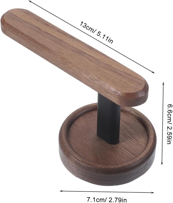 Scrunchie Holder Stand Wall Hair Accessories Organizer Wooden Scrunchie Storage Versatile Jewelry Rack