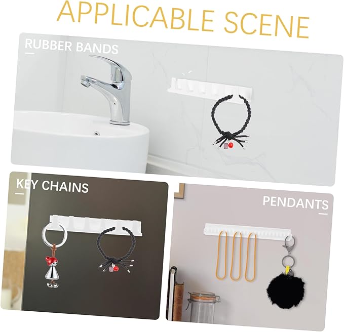 Jewelry Storage Rack Accessory Organizer Wall-mounted Display Hooks for Earrings Necklaces Decorative Hooks