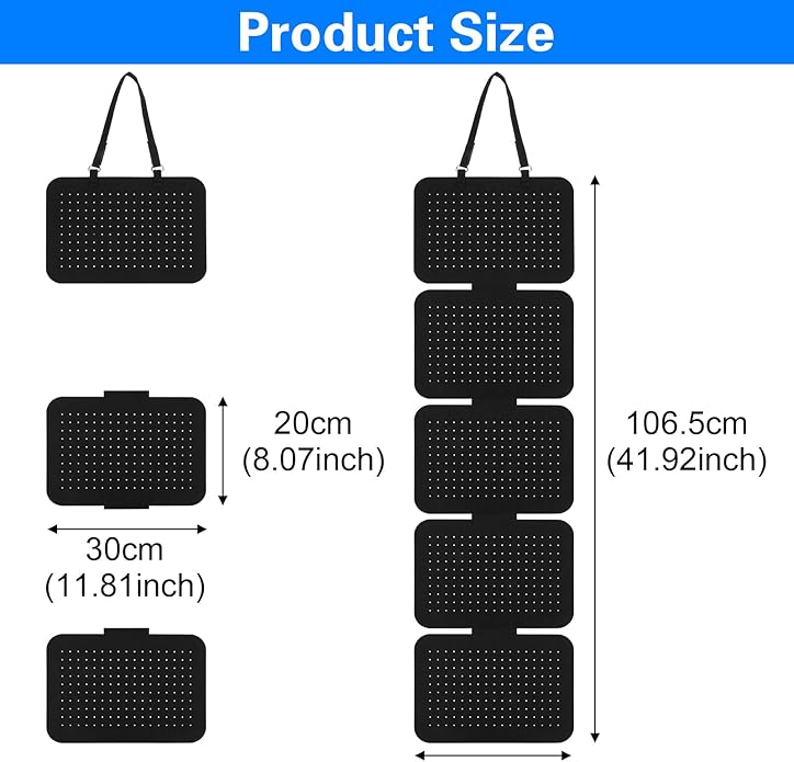 Pin Badge Display,5 Sheet Wall Hanging Brooch Organizer Storage, Removable Hanging Jewellery Organiser Earring Storage Organiser at Least 170 Pins Ideal for Collectors