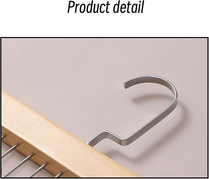 Belt Hanger 2Pcs Belt Hanger with 16 Hooks Bra Hangers for Closet,Space-Saving Wooden Closet Hanger Organizer for Ties, Scarves, Bras,Tank, Tops (Wood)